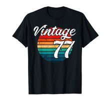 Load image into Gallery viewer, Funny shirts V-neck Tank top Hoodie sweatshirt usa uk au ca gifts for 1977 Retro Vintage 42th Birthday Gift T Shirt 386323
