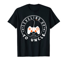 Load image into Gallery viewer, Leveling Up To Uncle T-Shirt Promoted To Uncle Shirt
