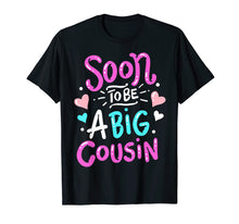 Load image into Gallery viewer, Big Cousin T Shirt Baby Announcement Cute Gift Tee Shirt
