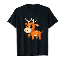 Load image into Gallery viewer, Funny shirts V-neck Tank top Hoodie sweatshirt usa uk au ca gifts for Cute Baby Reindeer T-Shirt - Christmas Animal Rudolph Tee 3141387
