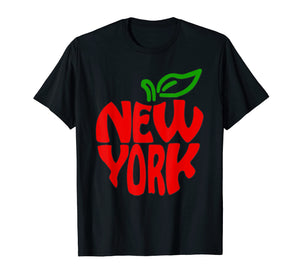 Funny shirts V-neck Tank top Hoodie sweatshirt usa uk au ca gifts for Funny New York City Red Big Apple NY NYC T-Shirt Gift 1280493