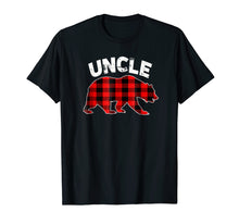 Load image into Gallery viewer, Funny shirts V-neck Tank top Hoodie sweatshirt usa uk au ca gifts for Red Plaid Uncle Bear Buffalo Matching Family Pajama T-Shirt 2119200
