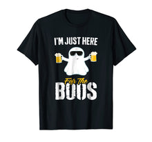 Load image into Gallery viewer, Funny shirts V-neck Tank top Hoodie sweatshirt usa uk au ca gifts for I&#39;m Just Here For The Boos Shirt Funny Halloween TShirt Beer 1285156
