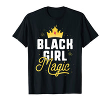 Load image into Gallery viewer, Funny shirts V-neck Tank top Hoodie sweatshirt usa uk au ca gifts for Black Girl Magic T-Shirt for Women Girls Kids African Queen 838801
