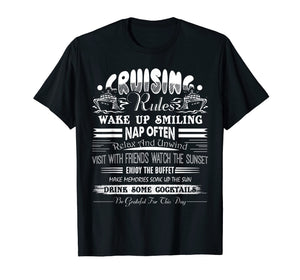 Funny shirts V-neck Tank top Hoodie sweatshirt usa uk au ca gifts for Cruise Shirt - Cruising Rules T shirts 1737807
