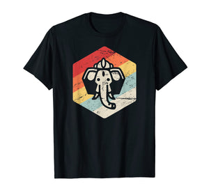 Funny shirts V-neck Tank top Hoodie sweatshirt usa uk au ca gifts for Retro Vintage Ganesha T-Shirt - Yogi India Hindu Mythology 1321154