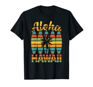 Funny shirts V-neck Tank top Hoodie sweatshirt usa uk au ca gifts for Hawaiian Surfboard Retro Aloha Hawaii T-Shirt 269408
