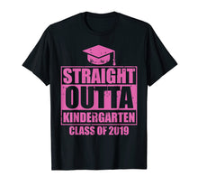 Load image into Gallery viewer, Funny shirts V-neck Tank top Hoodie sweatshirt usa uk au ca gifts for Straight Outta Kindergarten Funny Graduation 2019 Girls Gift T-Shirt 550715
