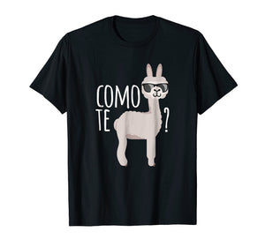 Funny shirts V-neck Tank top Hoodie sweatshirt usa uk au ca gifts for Como te Llama Shirt | Funny Llama Shirt Cool Llama T Shirt 1901424
