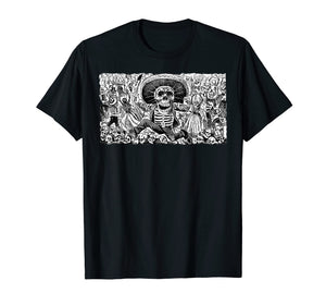 Funny shirts V-neck Tank top Hoodie sweatshirt usa uk au ca gifts for Skeleton Sombrero Mexico Day Of The Dead Dia De Los Muertos  T-Shirt 173983
