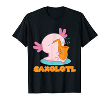 Load image into Gallery viewer, Funny shirts V-neck Tank top Hoodie sweatshirt usa uk au ca gifts for Saxolotl I Funny Saxophone Music Axolotl T Shirt 2014483
