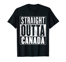 Load image into Gallery viewer, Funny shirts V-neck Tank top Hoodie sweatshirt usa uk au ca gifts for Funny Canada T-Shirt - STRAIGHT OUTTA CANADA Shirt 2076743
