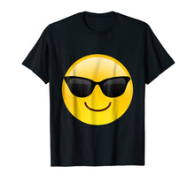 Load image into Gallery viewer, Emoji Shades Smiley Sunglasses Cool T Shirt
