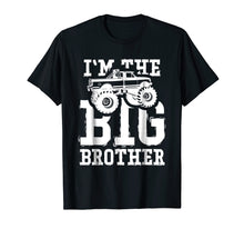 Load image into Gallery viewer, Funny shirts V-neck Tank top Hoodie sweatshirt usa uk au ca gifts for I'm The Big Brother Monster Truck Youth Toddler Shirt 970953
