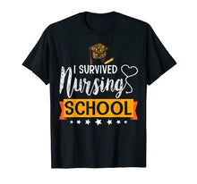 Load image into Gallery viewer, Funny shirts V-neck Tank top Hoodie sweatshirt usa uk au ca gifts for I Survived Nursing School Class of 2019 Graduate Gift Shirt 3042131
