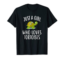 Load image into Gallery viewer, Funny shirts V-neck Tank top Hoodie sweatshirt usa uk au ca gifts for Just A Girl who loves TORTOISES T-Shirt Funny TORTOISE Tee 2506397
