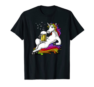 Funny shirts V-neck Tank top Hoodie sweatshirt usa uk au ca gifts for Unicorn Beer Drinking Magical Party Funny Women Men T-Shirt 2028830