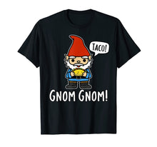 Load image into Gallery viewer, Funny shirts V-neck Tank top Hoodie sweatshirt usa uk au ca gifts for Funny Cute Gnome Eating a Taco Saying Gnom Gnom TShirt 2060041
