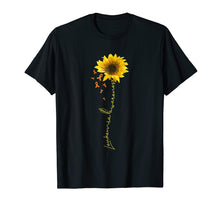 Load image into Gallery viewer, September Leukemia Cancer Awareness Month Sunflower T Shirt
