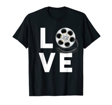 Load image into Gallery viewer, Funny shirts V-neck Tank top Hoodie sweatshirt usa uk au ca gifts for I Love Movies T-Shirt Gifts for Film Lovers, Students &amp; Fans 1312661
