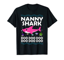 Load image into Gallery viewer, Funny shirts V-neck Tank top Hoodie sweatshirt usa uk au ca gifts for Nanny Shark T-Shirt Doo Doo Funny Baby Mommy Kids Video Tee T-Shirt 590880
