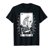 Load image into Gallery viewer, Funny shirts V-neck Tank top Hoodie sweatshirt usa uk au ca gifts for VINTAGE TAROT CARD T SHIRT, DEATH CARD, OCCULT SHIRT - TAROT 297075
