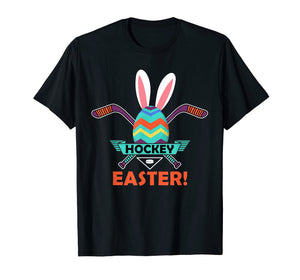 Funny shirts V-neck Tank top Hoodie sweatshirt usa uk au ca gifts for Easter Hockey Easter Egg Bunny Boys Girls T-shirt 1522101