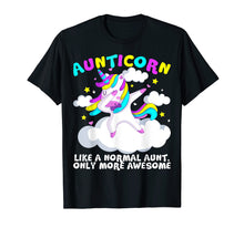 Load image into Gallery viewer, Funny shirts V-neck Tank top Hoodie sweatshirt usa uk au ca gifts for Like A Normal Aunt Only More Awesome Unicorn T shirt 1956804
