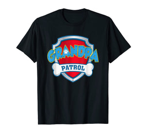 Mens Funny Grandpa Patrol T-Shirt - Dog Mom T-Shirt T-Shirt