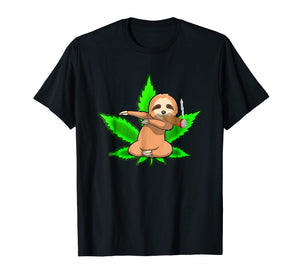 Funny shirts V-neck Tank top Hoodie sweatshirt usa uk au ca gifts for Dab Sloth With A Blunt Gifts Tee T Shirt 2850789