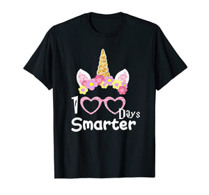 Funny shirts V-neck Tank top Hoodie sweatshirt usa uk au ca gifts for 100 Days of School Shirt Unicorn Girls Costume Gift Tee 1696260