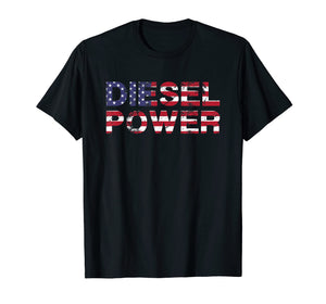 Funny shirts V-neck Tank top Hoodie sweatshirt usa uk au ca gifts for Diesel Power Flag | Truck Turbo Mechanic T-Shirt 747819