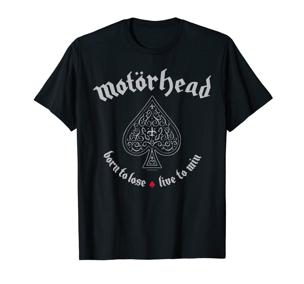 Gm- MotÖRhead Born To Lose Live To Win Ace Of Spades T-Shirt