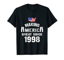 Load image into Gallery viewer, Funny shirts V-neck Tank top Hoodie sweatshirt usa uk au ca gifts for Make America Great Since 1998 20th Year Old 20 Birthday Gift 1963854
