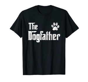 The Dogfather Shirt Dog Dad Fathers Day Dog Lover Gift Shirt