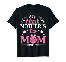 Load image into Gallery viewer, Funny shirts V-neck Tank top Hoodie sweatshirt usa uk au ca gifts for My First Mother&#39;s Day As A Mom Of Twin Boy Girl 2019 Shirt 2285505
