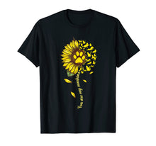 Load image into Gallery viewer, Funny shirts V-neck Tank top Hoodie sweatshirt usa uk au ca gifts for You Are My Sunshine Cat Lovers Sunflower Back Side T-shirt 1015913
