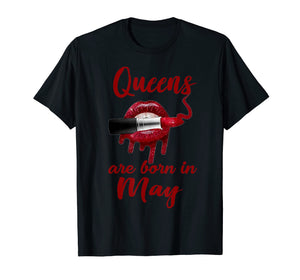 Funny shirts V-neck Tank top Hoodie sweatshirt usa uk au ca gifts for Queens are born in May Birthday Gifts T-Shirt 1990108