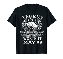 Load image into Gallery viewer, Funny shirts V-neck Tank top Hoodie sweatshirt usa uk au ca gifts for Taurus Zodiac May 09 Tshirt for women man Birthday Gift 2926660
