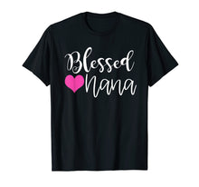 Load image into Gallery viewer, Funny shirts V-neck Tank top Hoodie sweatshirt usa uk au ca gifts for Blessed nana grandmother shirt 729136

