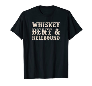 Funny shirts V-neck Tank top Hoodie sweatshirt usa uk au ca gifts for Whiskey Bent & Hellbound T-Shirt Vintage Rockabilly T-Shirt 1882933