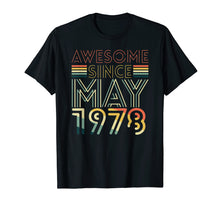 Load image into Gallery viewer, Funny shirts V-neck Tank top Hoodie sweatshirt usa uk au ca gifts for 41th Birthday gift Awesome Since April 1978 T-shirt 1949971
