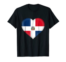 Load image into Gallery viewer, Funny shirts V-neck Tank top Hoodie sweatshirt usa uk au ca gifts for I Love Dominican Republic Shirt Dominican Flag Heart Outfit 3538132
