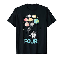 Load image into Gallery viewer, Funny shirts V-neck Tank top Hoodie sweatshirt usa uk au ca gifts for 4th Birthday Boy T-Shirt Birthday Astronaut Planet Space Tee 3149241
