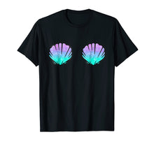 Load image into Gallery viewer, Funny shirts V-neck Tank top Hoodie sweatshirt usa uk au ca gifts for Mermaid Shell Shirt Women Top- Sea Shell Bra Tee Birthday 1964733

