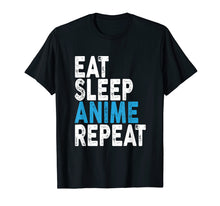 Load image into Gallery viewer, Funny shirts V-neck Tank top Hoodie sweatshirt usa uk au ca gifts for Eat Sleep Anime Repeat T-shirt | Manga Tee 3858083
