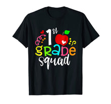 Load image into Gallery viewer, 1st First Grade Squad Back To School Teacher T-shirt Gifts 1462668
