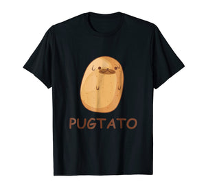 Funny shirts V-neck Tank top Hoodie sweatshirt usa uk au ca gifts for Cute Pug Potato T-shirt | Funny Dog PUGTATO Tee 1602636