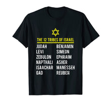 Load image into Gallery viewer, Funny shirts V-neck Tank top Hoodie sweatshirt usa uk au ca gifts for Hebrew Israelite T Shirt 12 Tribes of Israel Yah 2157338
