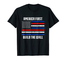Load image into Gallery viewer, Funny shirts V-neck Tank top Hoodie sweatshirt usa uk au ca gifts for Border Construction T-Shirt Build The Wall Republican Gifts 1539511
